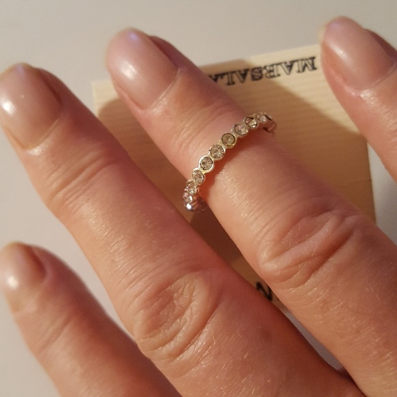 NEW STERLING SILVER CUBIC S-7 RING - Picture 2 of 4